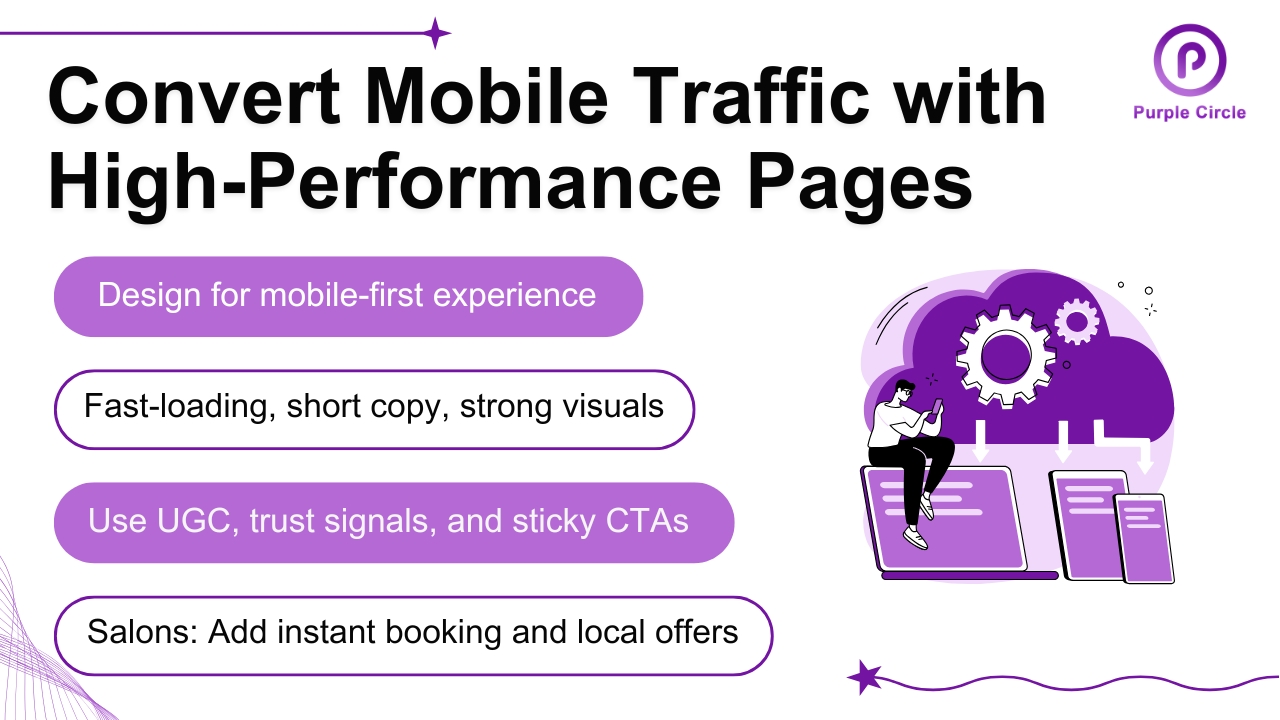 Convert Mobile Traffic with High-Performance Pages