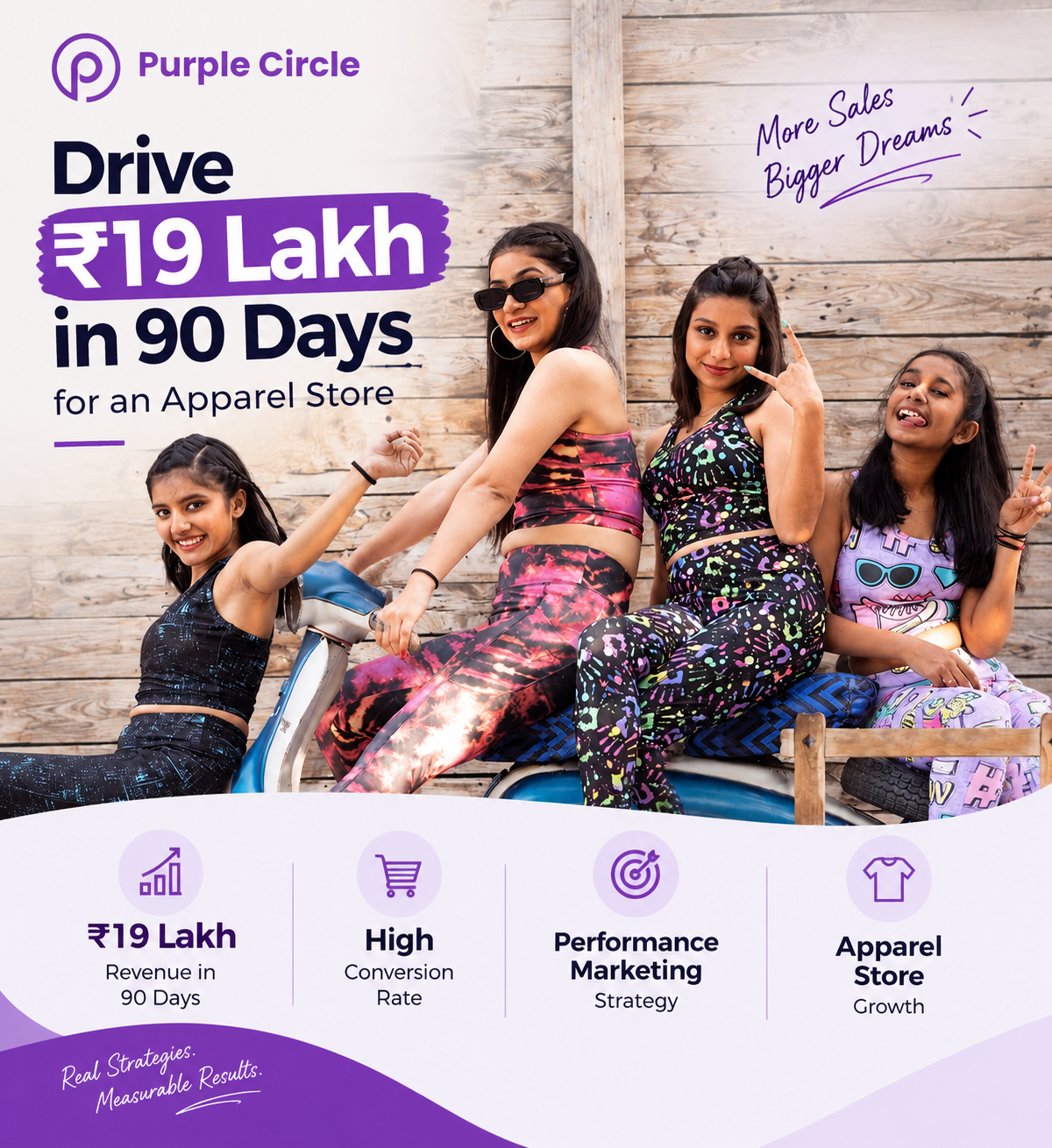 Purple Circle Apparel Success Story